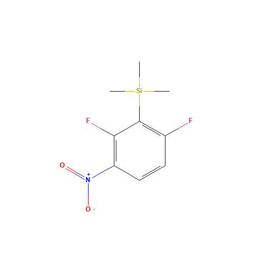 1,3-DIFLUORO-4-NITRO-2-(TRIMETHYLSILYL)BENZENE (CAS: 186315-85-5) - Related Chemical Product