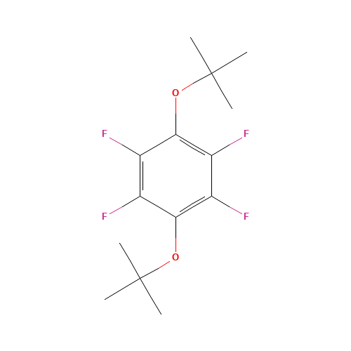 1,4-BIS(TERT-BUTOXY)TETRAFLUOROBENZENE (CAS: 121088-09-3) - Related Chemical Product