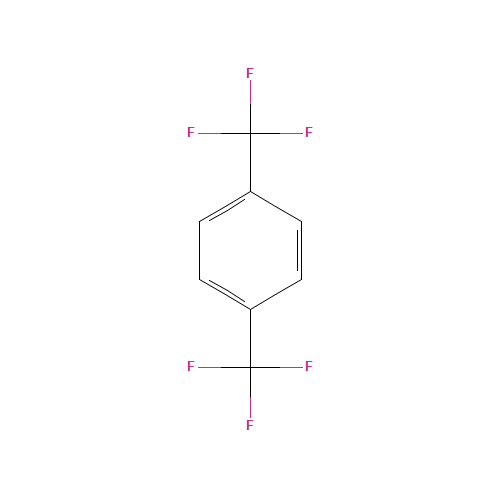 1,4-Bis(trifluoromethyl)-benzene (CAS: 433-19-2) - Chemical Structure and Molecular Formula 