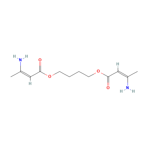 1,4-BUTANEDIOL BIS(BETA-AMINOCROTONATE) (CAS: 14205-47-1) - Related Chemical Product