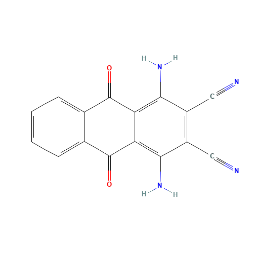 1,4-DIAMINO-2,3-DICYANO-9,10-ANTHRAQUINONE (CAS: 81-41-4) - Related Chemical Product