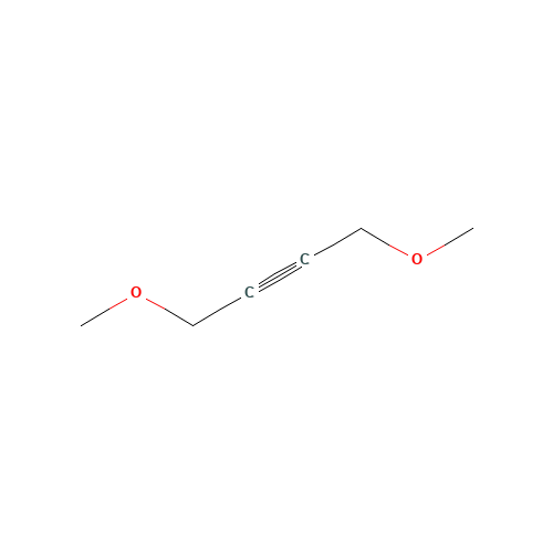 1,4-DIMETHOXY-2-BUTYNE (CAS: 16356-02-8) - Chemical Structure and Molecular Formula 