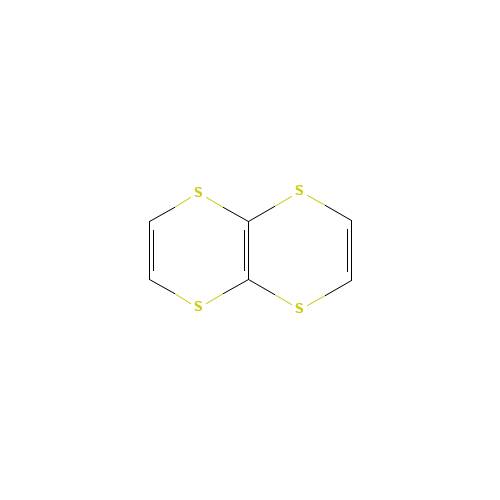 1,4-DITHIINO[2,3-B]-1,4-DITHIIN,97 (CAS: 255-55-0) - Chemical Structure and Molecular Formula 