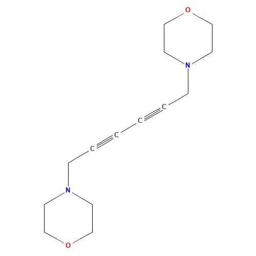 1,6-Bis(morpholino)-2,4-hexadiyne (CAS: 6630-26-8) - Related Chemical Product