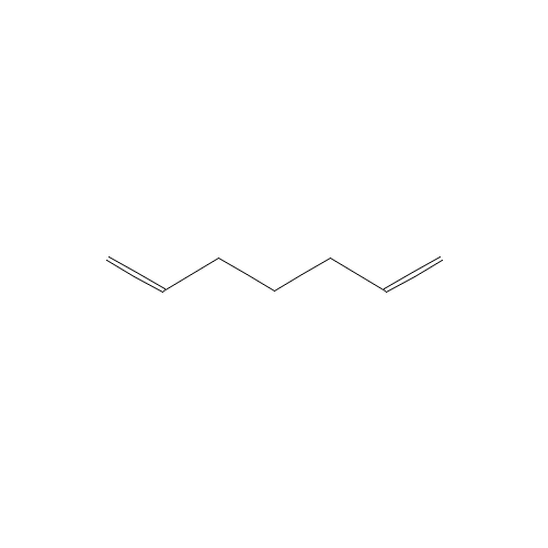 1,6-Heptadiene (CAS: 3070-53-9) - Chemical Structure and Molecular Formula 
