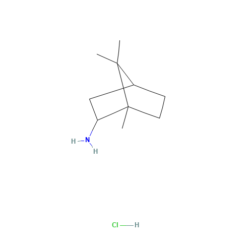 1,7,7-TRIMETHYLBICYCLO[2.2.1]HEPTAN-2-AMINE HYDROCHLORIDE (CAS: 32768-19-7) - Related Chemical Product
