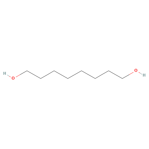 Octane-1,8-diol (CAS: 629-41-4) - Chemical Structure and Molecular Formula 