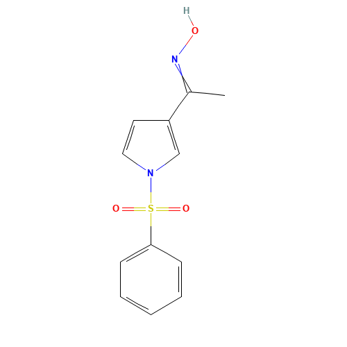 1-[1-(PHENYLSULFONYL)-1H-PYRROL-3-YL]ETHAN-1-ONE OXIME (CAS: 175135-42-9) - Related Chemical Product