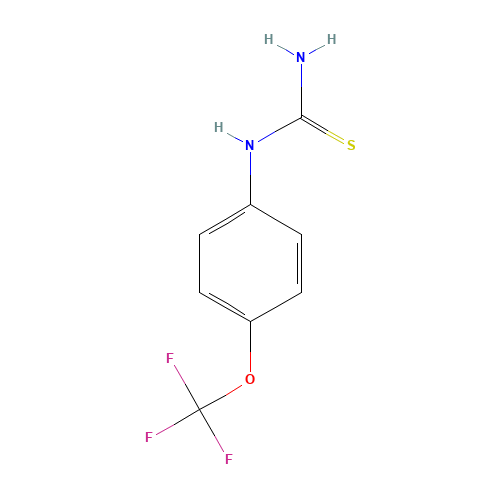 1-(4-(TRIFLUOROMETHOXY)PHENYL)-2-THIOUREA (CAS: 142229-74-1) - Related Chemical Product