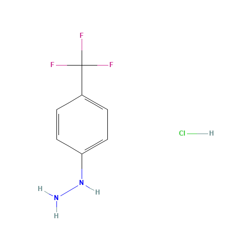 4-(Trifluoromethyl)phenylhydrazine hydrochloride (CAS: 2923-56-0) - Related Chemical Product