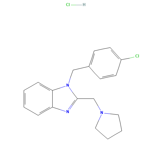 Clemizole hydrochloride (CAS: 1163-36-6) - Related Chemical Product