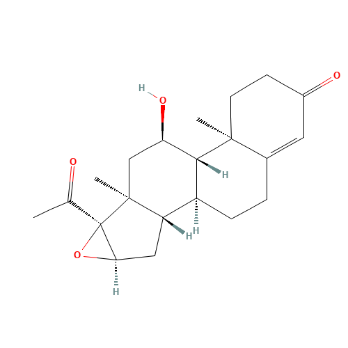11a-Hydroxy-16,17a-epoxyprogesterone (CAS: 19427-36-2) - Related Chemical Product