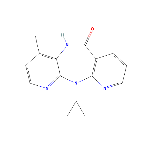 Nevirapine (CAS: 129618-40-2) - Chemical Structure and Molecular Formula 