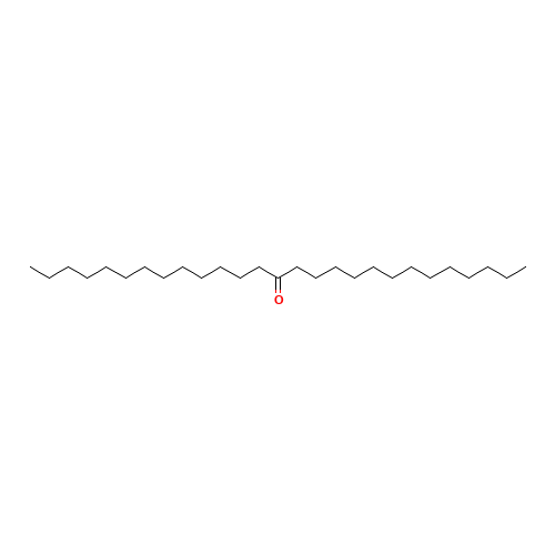 14-HEPTACOSANONE (CAS: 542-50-7) - Chemical Structure and Molecular Formula 