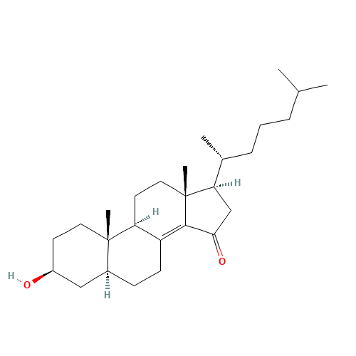 17-(1,5-DIMETHYLHEXYL)-3-HYDROXY-10,13-DIMETHYL-2,3,4,5,6,7,9,10,11,12,13,15,16,17-TETRADECAHYDRO-1H-CYCLOPENTA[A]PHENANTHREN-15-ONE (CAS: 50673-97-7) - Related Chemical Product