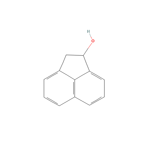 1-ACENAPHTHENOL (CAS: 6306-07-6) - Chemical Structure and Molecular Formula 