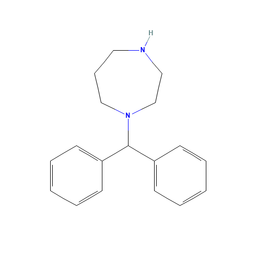 1-(DIPHENYLMETHYL)HEXAHYDRO-1H-1,4-DIAZEPINE (CAS: 30486-56-7) - Related Chemical Product