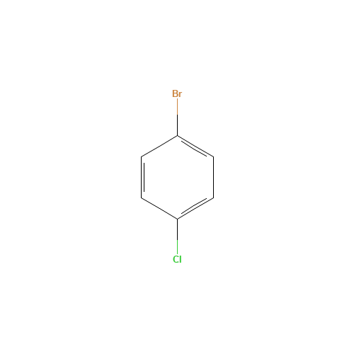 4-Bromochlorobenzene (CAS: 106-39-8) - Chemical Structure and Molecular Formula 