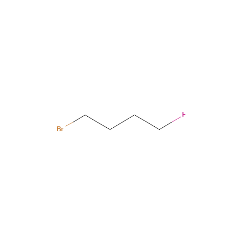 1-BROMO-4-FLUOROBUTANE (CAS: 462-72-6) - Chemical Structure and Molecular Formula 
