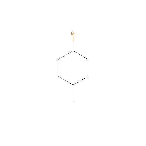 1-BROMO-4-METHYLCYCLOHEXANE (CAS: 6294-40-2) - Chemical Structure and Molecular Formula 
