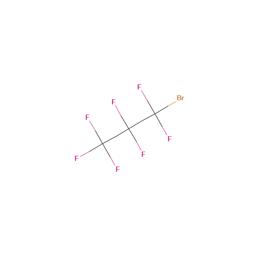 HEPTAFLUORO-N-PROPYL BROMIDE (CAS: 422-85-5) - Chemical Structure and Molecular Formula 