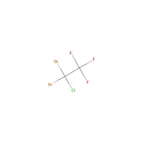 1-CHLORO-1,1-DIBROMO-2,2,2-TRIFLUOROETHANE (CAS: 754-17-6) - Related Chemical Product