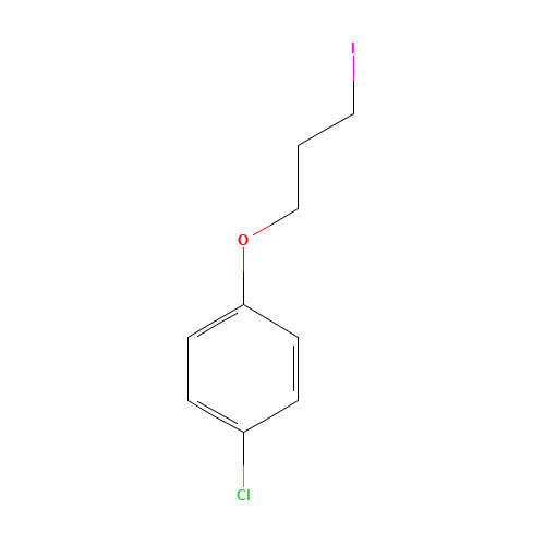 1-CHLORO-4-(3-IODOPROPOXY)BENZENE (CAS: 119795-57-2) - Related Chemical Product