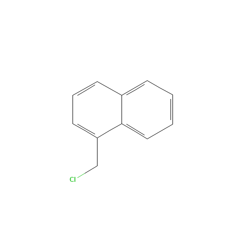 1-Chloromethyl naphthalene (CAS: 86-52-2) - Chemical Structure and Molecular Formula 
