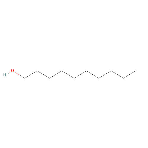 Decyl alcohol (CAS: 112-30-1) - Chemical Structure and Molecular Formula 