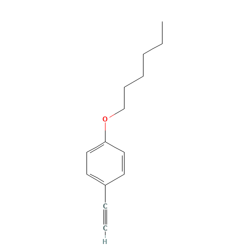 1-ETH-1-YNYL-4-(HEXYLOXY)BENZENE (CAS: 79887-17-5) - Related Chemical Product