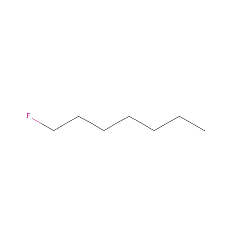 1-FLUOROHEPTANE (CAS: 661-11-0) - Chemical Structure and Molecular Formula 
