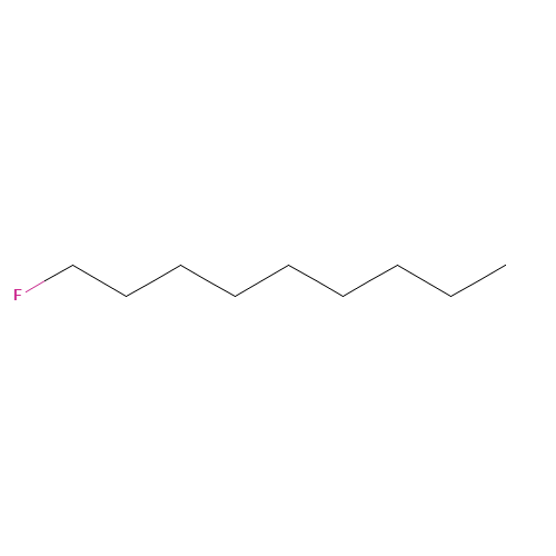 1-FLUORONONANE (CAS: 463-18-3) - Chemical Structure and Molecular Formula 