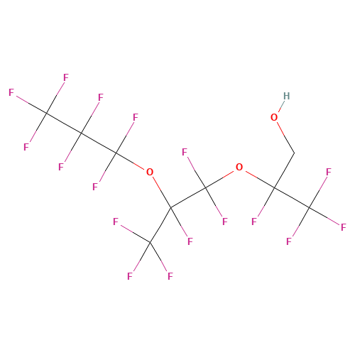 1H,1H-2,5-DI(TRIFLUOROMETHYL)-3,6-DIOXAUNDECAFLUORONONANOL (CAS: 14548-74-4) - Related Chemical Product