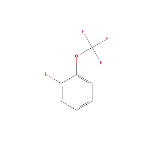 1-Iodo-2-(trifluoromethoxy)benzene (CAS: 175278-00-9) - Chemical Structure and Molecular Formula 
