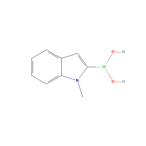 1-METHYL-1H-INDOLE-2-BORONIC ACID 2,2-DIMETHYL PROPANE DIOL-1,3-CYCLIC ESTER (CAS: 191162-40-0) - Related Chemical Product
