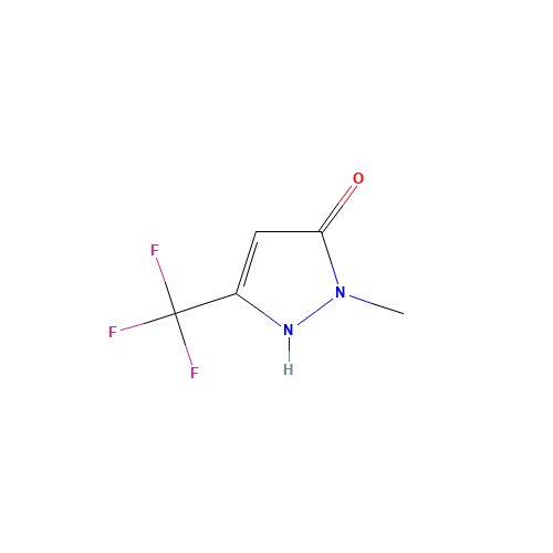 1-Methyl-3-(trifluoromethyl)-1H-pyrazol-5-ol (CAS: 122431-37-2) - Related Chemical Product