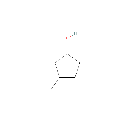 3-METHYLCYCLOPENTANOL (CAS: 18729-48-1) - Chemical Structure and Molecular Formula 