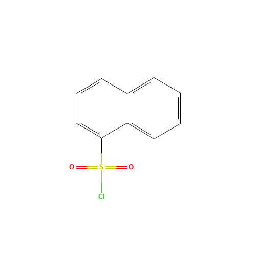 1-Naphthalenesulfonyl chloride (CAS: 85-46-1) - Chemical Structure and Molecular Formula 
