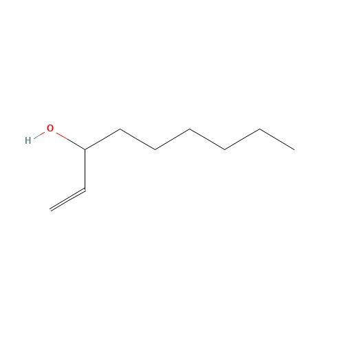 1-NONEN-3-OL (CAS: 21964-44-3) - Chemical Structure and Molecular Formula 