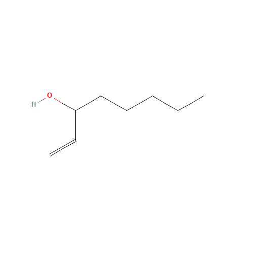 1-Octen-3-ol (CAS: 3391-86-4) - Chemical Structure and Molecular Formula 