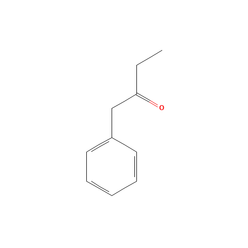 1-PHENYL-2-BUTANONE (CAS: 1007-32-5) - Chemical Structure and Molecular Formula 