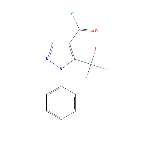 1-PHENYL-5-(TRIFLUOROMETHYL)PYRAZOLE-4-CARBONYL CHLORIDE (CAS: 175137-14-1) - Related Chemical Product