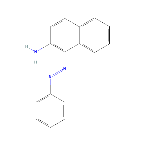 YELLOW AB (CAS: 85-84-7) - Chemical Structure and Molecular Formula 