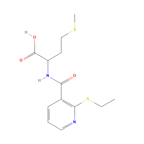 2-(([2-(ETHYLTHIO)-3-PYRIDYL]CARBONYL)AMINO)-4-(METHYLTHIO)BUTANOIC ACID (CAS: 175201-66-8) - Related Chemical Product