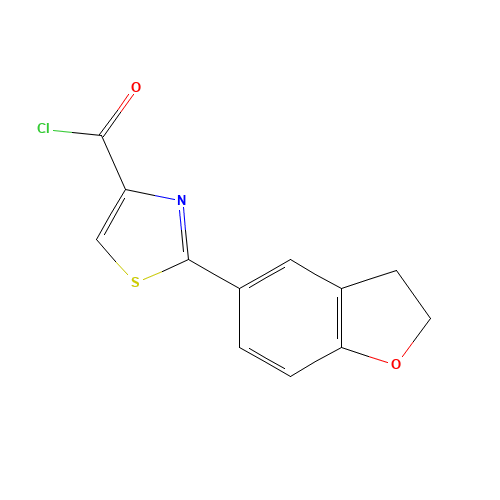 2-(2,3-DIHYDRO-1-BENZOFURAN-5-YL)THIAZOLE-4-CARBONYL CHLORIDE (CAS: 306936-10-7) - Related Chemical Product