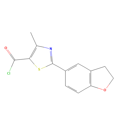 2-(2,3-DIHYDRO-1-BENZOFURAN-5-YL)-4-METHYL-1,3-THIAZOLE-5-CARBONYL CHLORIDE (CAS: 306936-09-4) - Related Chemical Product