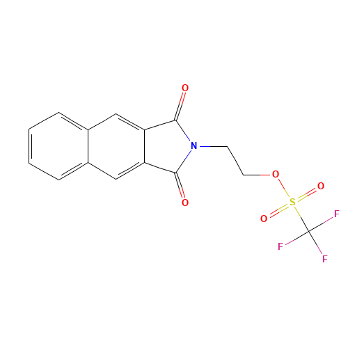 2-(2,3-NAPHTHALIMINO)ETHYL TRIFLUOROMETHANESULFONATE (CAS: 128651-50-3) - Related Chemical Product