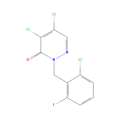 2-(2-CHLORO-6-FLUOROBENZYL)-4,5-DICHLOROPYRIDAZINE-3-(2H)-ONE (CAS: 175135-45-2) - Related Chemical Product
