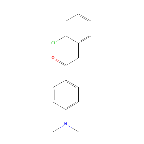 2-(2-CHLOROPHENYL)-1-[4-(DIMETHYLAMINO)PHENYL]-1-ETHANONE (CAS: 465514-61-8) - Related Chemical Product