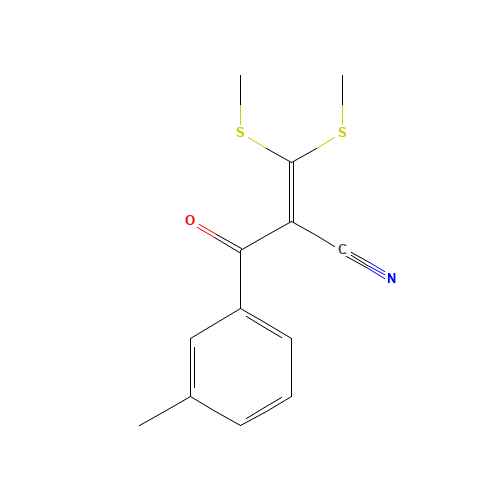 2-(3-METHYLBENZOYL)-3,3-DI(METHYLTHIO)ACRYLONITRILE (CAS: 175201-64-6) - Related Chemical Product